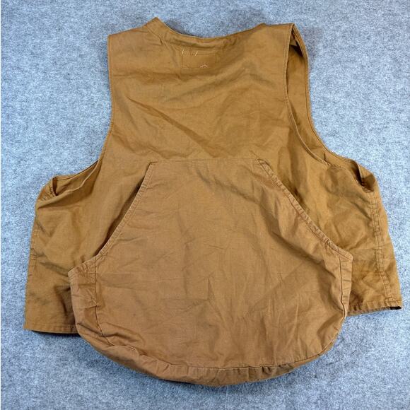 Vintage 90s Red Head Vest Womens XL Brown Upland Game Hunting Shooting Pockets - Picture 4 of 7
